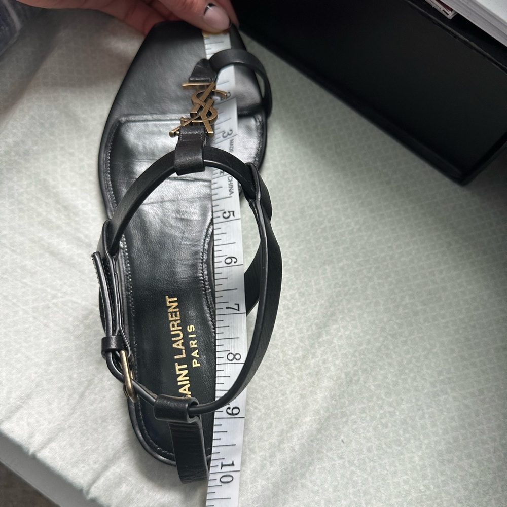 Saint Laurent Cassandra Sandal size 38 - Picture 12 of 13